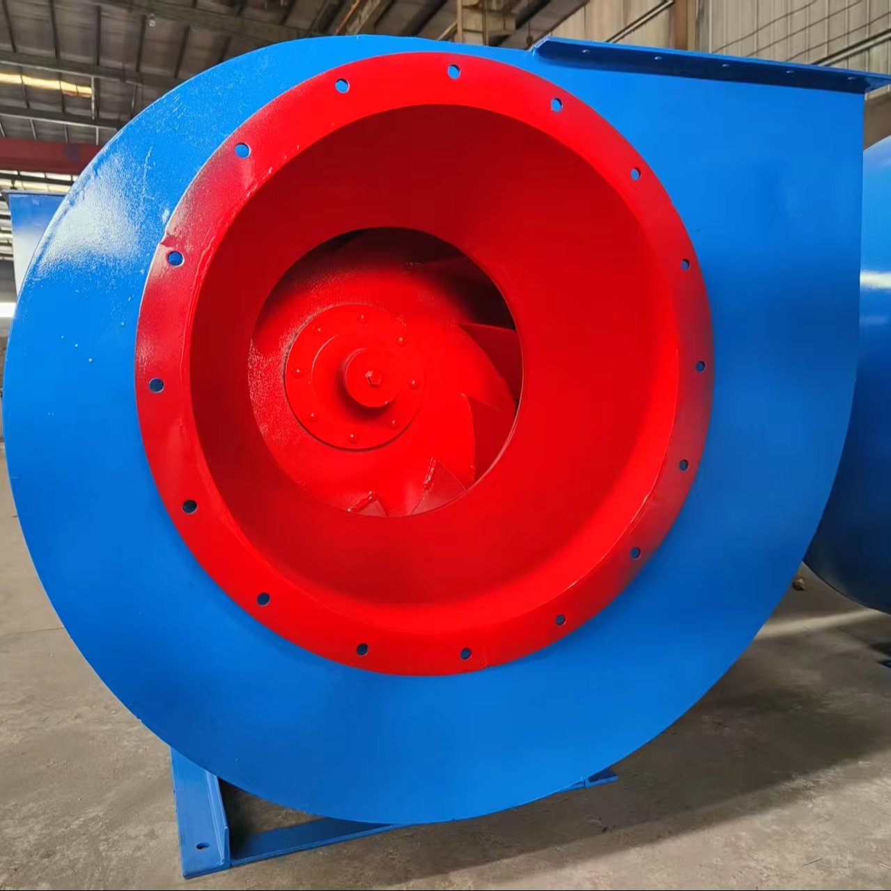 AC Centrifugal Fan for Indoor Ventilation Cooling and Dust Removal for Basement Hotel Shopping Mall OEM Customizable Cast Iron